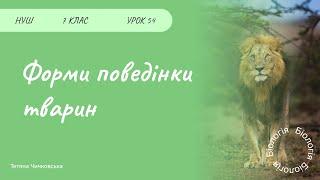 Форми поведінки тварин