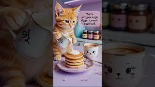 Доброе утро,хорошего дня открытки на каждый день #открытка #доброеутро #видеооткрытка #доброеутречко