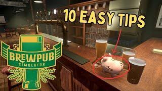 10 Tips to INSTANTLY Improve Your Pub in Brewpub Simulator