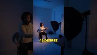 Get professional look using just one light #lighting #tutorial #photography #videography #cinematic