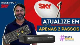 #ElsysEnsina | Descubra como atualizar o receptor SKY