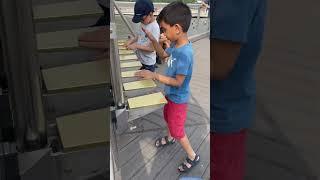 Nuhad Playing  #littleislandpark