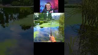 Летающая щука на оз. Старый Острог в рр4 #рр4 #русскаярыбалка4  #fishing