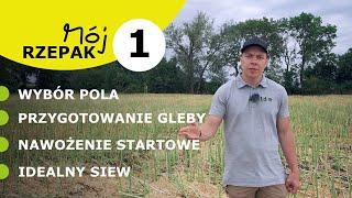 Mój RZEPAK 1 Jak przygotować pole pod siew rzepaku ozimego?