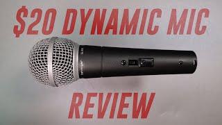 Behringer Dynamic Microphone (SL 85S) Review / Test (Compared to XM8500, BA85A, SM58)