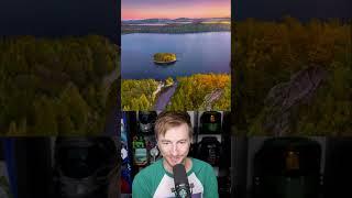 Painting a Lake with AI - Nvidia Canvas #shorts #ai #nvidiacanvas #painting