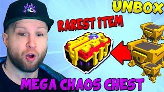 I GOT A MEGA CHAOS CHEST (Rarest Item in Trove) | Unboxing 1k+ Leaderboard Reward Box