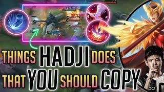 Analysis For Hadji's Pharsa Gameplay - Mid Or Gold Lane? Best build forMobile Legends Tutorial 2022