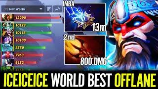 Iceiceice World Best Offlaner - Beastmaster Super fast Farm 13m Aghanim's Scepter Dota 2