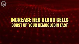 Increase Red Blood Cells | Boost Up Your Hemoglobin Fast | Strengthen Your Bone Marrow | 528 Hz