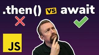 Javascript Promises vs Async Await EXPLAINED (in 5 minutes)