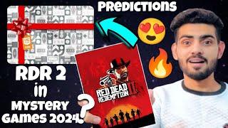 Truth About Getting RDR 2 in Mystery Games | Predictions For the Mystery Games on Epic Games 2024