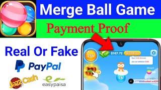 Merge ball game payment proof _ Merge ball game real or fake _ How to earn money in Pakistan