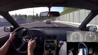 Nürburgring Nordschleife onboard footcam Nissan 200SX S13 CA18DET 08.09.2018 日産 ニュルブルク 4K
