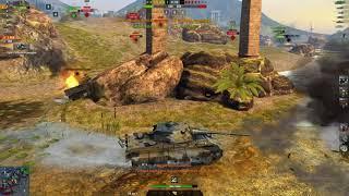 Как за 1 таран слить 2 танка. E50M #WOTBlitz