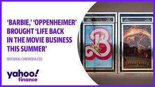 'Barbie', 'Oppenheimer' brought 'life back in the business this summer': National CineMedia CEO