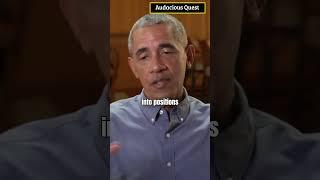 Barack Obama On What Legacy He Wants To Leave Behind | Shorts #barackobama