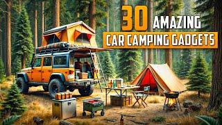 30 Amazing Car Camping Gadgets and Accessories