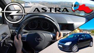 2007 Opel Astra H 1.6 Twinport (77kW) POV 4K [Test Drive Hero] #92 ACCELERATION, ELASTICITY, DYNAMIC