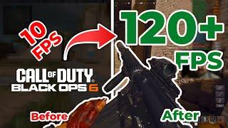 BO6 Best Pc Settings For Low End Gaming PC For 100+ Fps Black Ops 6 Optimised Settings