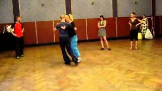 Elvira Malishevskaya y Sergei Beljankin. Lesson milonga.