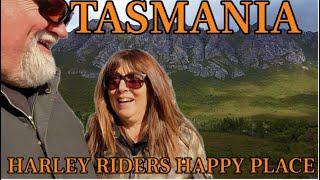 Tasmania on a Harley Davidson, What a Way to Start the Trip