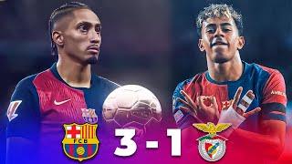 Lamine Yamal PARDON?? Raphinha Ballon d'or - FC Barcelone vs Benfica (3-1) - Le debrief