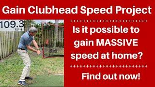 Increase Swing Speed - Golf Project | Training session 1