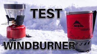 MSR WINDBURNER PERSONAL STOVE - Review + Härtetest | Gaskocher