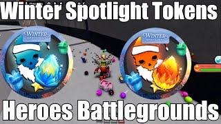 How to get Regular & Elite Tokens in Heroes Battlegrounds (Winter Spotlight) All 3 Events