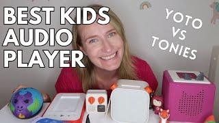 YOTO VS TONIEBOX VS AMAZON DOT KIDS - BEST KIDS AUDIO PLAYERS COMPARED
