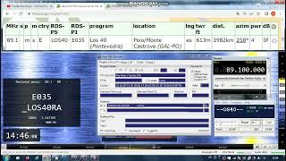 FM DX Es - 110822 1245UTC - 89.1 Los 40 (E) Poio/Monte Castrove (GAL-PO) 4kW 1982km