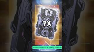 Boosted Devourer 7x Titan Data Pad opening in War Robots