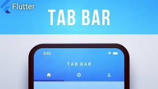 TAB BAR • Flutter Widget of the Day #13