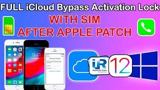 iRemove Tools Fixed Apple Patch iCloud Bypass with Sim/Signal Windows iPhone 5S/6/6+ iOS 12.5.7