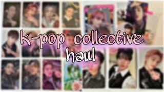 k-pop stray kids collective haul|| распаковка карт стрэй кидс