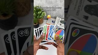 How to cheat at UNO #cards #cardsgame #uno #toys #viral