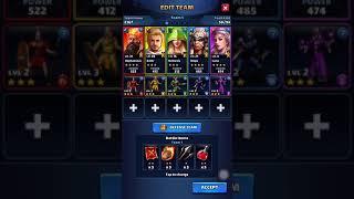 (L20) Hero learn talents in MythWars & Puzzles • Gods Strike