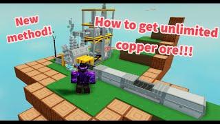 How to get unlimited Copper Ore in Roblox Islands