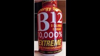 B12 energy shot taste test