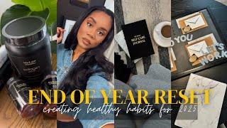 Vlog| Resetting For 2025, The Importance of Goal Setting Prior to 2025, Creating a Vision & Fitness