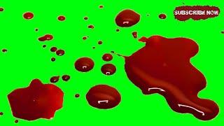 Blood Green Screen with sounds effects #Effects #Films #TOP