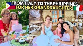 My Mom’s Unforgettable Trip from Italy to the Philippines for Her Granddaughter's Special Day