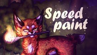 Night in the woods [Speedpaint] Paint Tool SAI