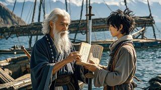 Kung Fu Movie! The old man the boatman saved is the Sword God who gifts him a supreme sword manual.