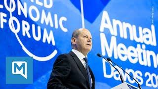 Scholz wirbt in Davos für mehr Multilateralismus