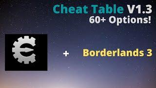 *Outdated* Borderlands 3 Cheat Table V1.3 (Made by G40sty Boi)