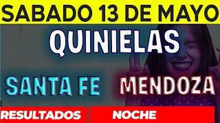 Resultados Quinielas Nocturna de Santa Fe y Mendoza, Sábado 13 de Mayo