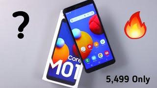 Samsung M01 Core ( 1GB/16GB ) Unboxing & Overview  In Hindi