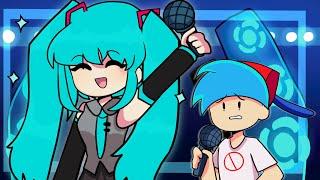 Friday Night Funkin’ - MIKU BATTLE (FNF - Animation Mod)